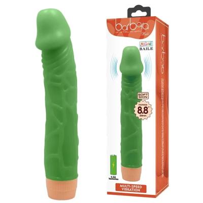 22,5 cm Floresan Titreşimli Realistik Vibratör Penis