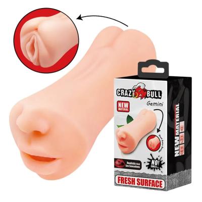 3 Boyutlu Çift Taraflı Suni Oral ve Vajinal Mastürbatör