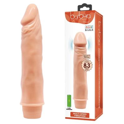 Güçlü Titreşimli 21,5 cm Realistik Gerçekci Vibratör Penis