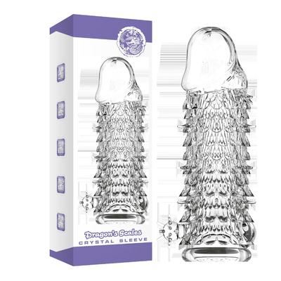 Kabartmalı Kristal Görünümlü Güçlü Uyarıcı Peni Kılıfı