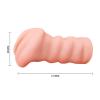 13.5 cm 3 Boyutlu Suni Vajina Mastürbatör
