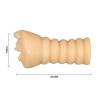 16.6 cm 3 Boyutlu Suni Oral Mastürbatör