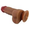 17,3 cm Realistik Vantuzlu Dildo Penis