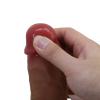 17,3 cm Realistik Vantuzlu Dildo Penis