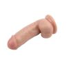17,5 cm Gerçekçi Çift Katmanlı Silikon Penis