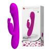 17 cm 30 Fonksiyonlu Klitoris Uyarıcılı Teknolojik Tavşan Vibratör Penis
