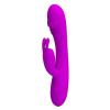 17 cm 30 Fonksiyonlu Klitoris Uyarıcılı Teknolojik Tavşan Vibratör Penis