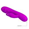 17 cm 30 Fonksiyonlu Klitoris Uyarıcılı Teknolojik Tavşan Vibratör Penis