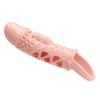2,5 cm Dolgu Uzatmalı Titreşimli Penis Kılıfı