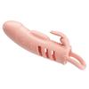 2,5 cm Dolgu Uzatmalı Titreşimli Vibratör Penis Kılıfı