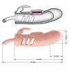 2,5 cm Dolgu Uzatmalı Titreşimli Vibratör Penis Kılıfı
