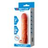 2,5 cm Dolgulu Ten Rengi Silikon Bunion Penis Kılıfı