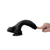 20,5 cm Gerçekçi Silikon Vantuzlu Zenci Penis