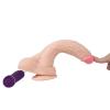 20,5 cm Gerçekçi Titreşimli Dildo Vibratör Penis