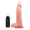 20,5 cm Oynar Başlı Titreşimli Realistik Vibratör Penis