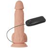 21,8 cm Titreşimli Gerçekçi Kalın Dildo Penis