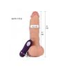 21 cm Gerçekçi Titreşimli Dildo Vibratör Penis