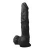 22,5 cm 4.5 cm Kalınlığında Realistik Zenci Dildo Penis