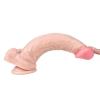 22 cm 4 cm Kalınlığında Realistik Vantuzlu Dildo Penis