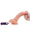 24,5 cm Gerçekçi Titreşimli Dildo Vibratör Penis