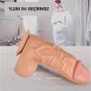 24,5 cm Vantuzlu Realistik Penis Ten Rengi Dildo