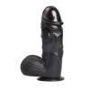 24,5 cm Vantuzlu Realistik Zenci Penis Dildo