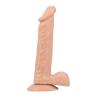 24 cm 4.3 cm Kalınlığında Vantuzlu Realistik Penis Dildo