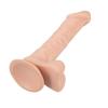 24 cm 4.3 cm Kalınlığında Vantuzlu Realistik Penis Dildo