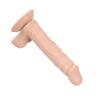 24 cm 4.3 cm Kalınlığında Vantuzlu Realistik Penis Dildo