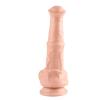 24 cm Et Dokulu Gerçekçi Çift Katmanlı Sünnetsiz Penis