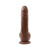 25,5 cm Gerçekçi Kalın Melez Dildo Penis