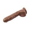 25,5 cm Gerçekçi Kalın Melez Dildo Penis