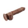 25,5 cm Gerçekçi Kalın Melez Dildo Penis