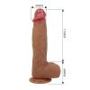 25,5 cm Realistik Vantuzlu Dildo Penis