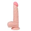 25,5 cm Ten Rengi Realistik Kalın Dildo Penis