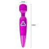 25 cm USB Şarjlı Klitoris Uyarıcılı Bayan Masaj Vibratör