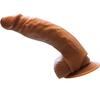 3,5 cm Dolgulu Realistik Melez  Penis Kılıfı