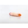 3,5 cm Dolgulu Realistik Penis Kılıfı