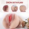 3 Boyutlu Gerçekçi Anal ve Vajinal Masturbatör Carrie