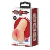 3 Boyutlu Scarlet Anal ve Vajinal Masturbatör Ten Rengi