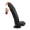 31 cm 6 cm Kalınlığında Vantuzlu Realistik Zenci Penis Dildo