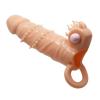4 cm Dolgu Uzatmalı Titreşimli Penis Kılıfı