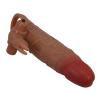 5 cm Dolgu Uzatmalı Titreşimli Osmar Penis Kılıfı