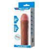 5 cm Dolgulu Melez Rengi Silikon Chane Penis Kılıfı