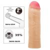 5 cm Dolgulu Ten Rengi Silikon Chane Penis Kılıfı