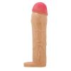 5 cm Dolgulu Ten Rengi Silikon Hani Penis Kılıfı