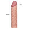 5 cm Dolgulu Ten Rengi Silikon Nature Penis Kılıfı