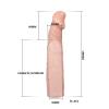 6 cm Dolgulu Uzatmalı Silikon Penis Kılıfı 2