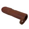 7.5 cm Dolgulu Melez Rengi Silikon Gerd Penis Kılıfı