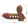 Hava Yastıklı Premium Melez Rengi Silikon Penis Kılıfı